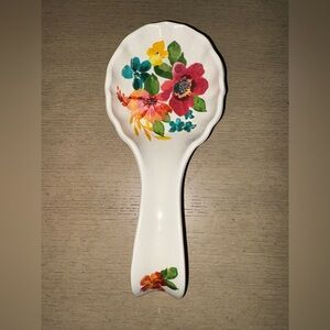 The Pioneer Woman  "Spring Bouquet"  Melamine  Spoon Rest AMAZING Condition